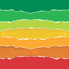 Fototapeta premium Energy performance scale paper background