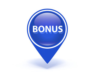 bonus pointer icon on white background