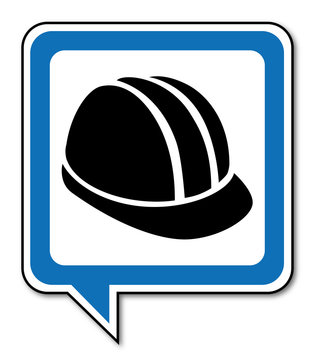 Logo port du casque obligatoire.