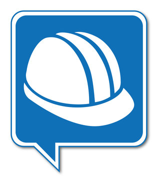 Logo port du casque obligatoire.