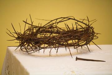 Fototapeta premium christ crown