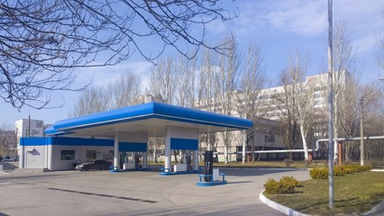 Obraz premium petrol station