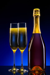 luxury champagne background