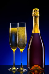 luxury champagne background