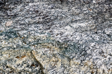 Close-up view of solid natural stone