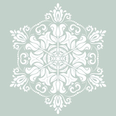 Orient  ornamental round lace