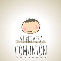 MI PRIMERA COMUNIÓN
