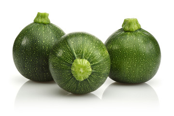 Three zucchini