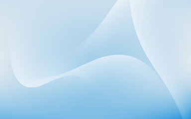 Soft Light Cloud Waves Sky Background Vector Illustration