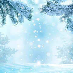 winter christmas background