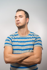 Fototapeta premium Portrait of a smiling young business man