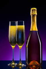 luxury champagne background