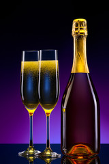 luxury champagne background