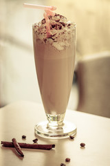 chocolate milkshake