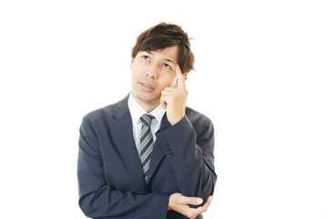 疲れたビジネスマン