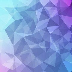 blue and violet polygon abstract background