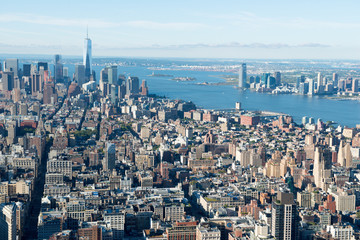 Fototapeta premium Dans la ville de New York