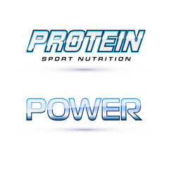 Protein, sport nutrition label