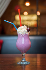 Cherry milkshake