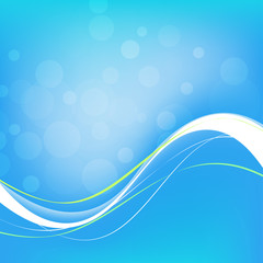 Abstract blue background. Vector illustration