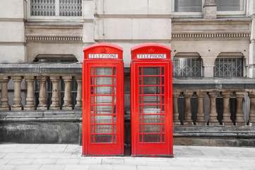 Telefonzellen rot