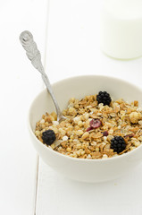 Bowl with cereals