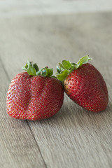 fresh strawberries