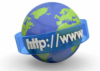 Internet Concept - 3D