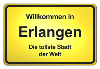 Obraz premium Willkommen bei uns