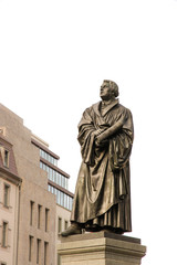 Fototapeta premium Bronce Statue of Martin Luther