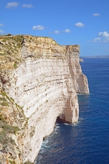 Fototapeta na wymiar Sanap Cliffs, Munxar (Malta)