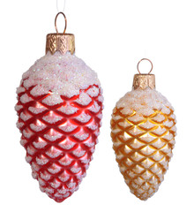 Christmas pinecones