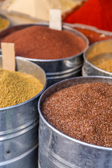 Grains on the market