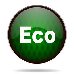 eco green internet icon