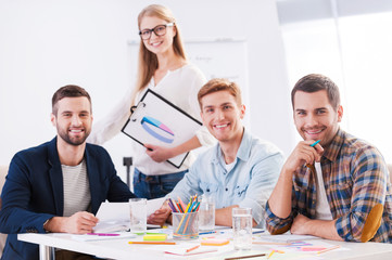 Fototapeta premium Creative team.