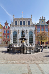 Neptune Fountain in Gdansk © Tomasz Warszewski
