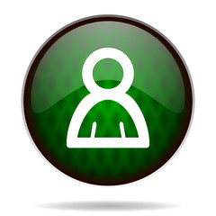 person green internet icon