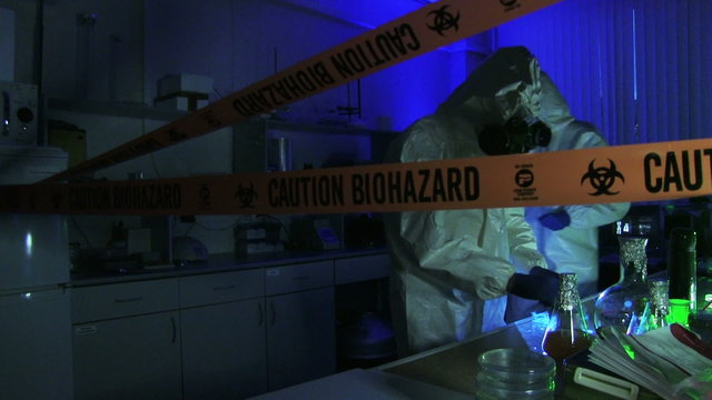 Hazardous Laboratory With Scientists