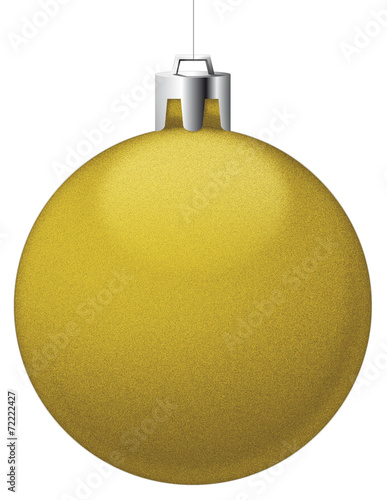 Boule De Noël Dorée Stock Photo And Royalty Free Images On