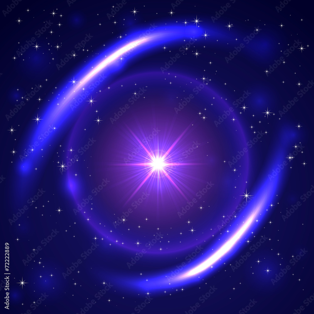 Canvas Prints sun in space