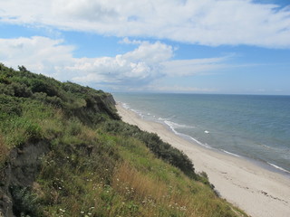 Das Hohe Ufer - Steilküste bei Ahrenshoop, Ostsee