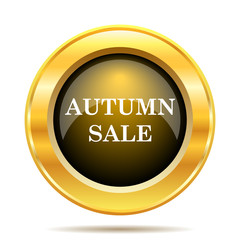 Autumn sale icon