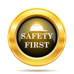 Safety first icon