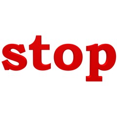 Stop sign