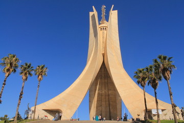 Mémorial du Martyr à Alger, Algérie © Picturereflex