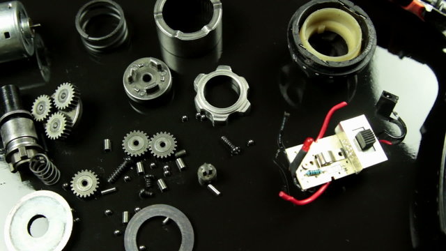 part of electric screwdriver