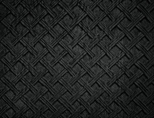 Black shaded background from handmade carved wood texture - 72228489