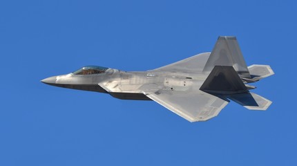 Fototapeta na wymiar F-22 Raptor