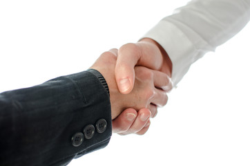 Business handshake