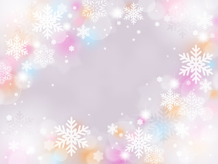 Snowflake background